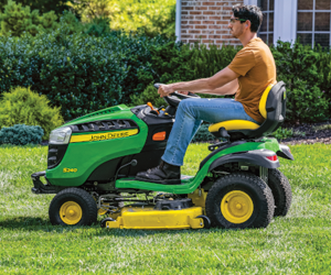 Jd riding online mower